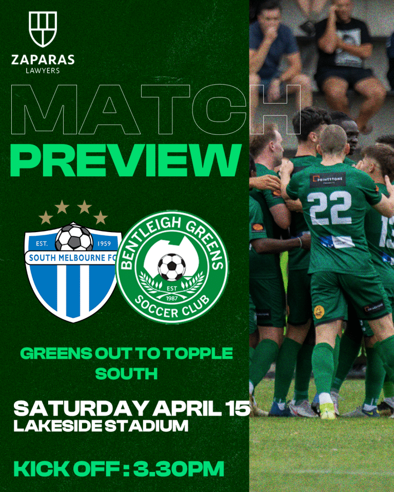 Zaparas Lawyers Match Preview Bentleigh Greens Travel To Lakeside For