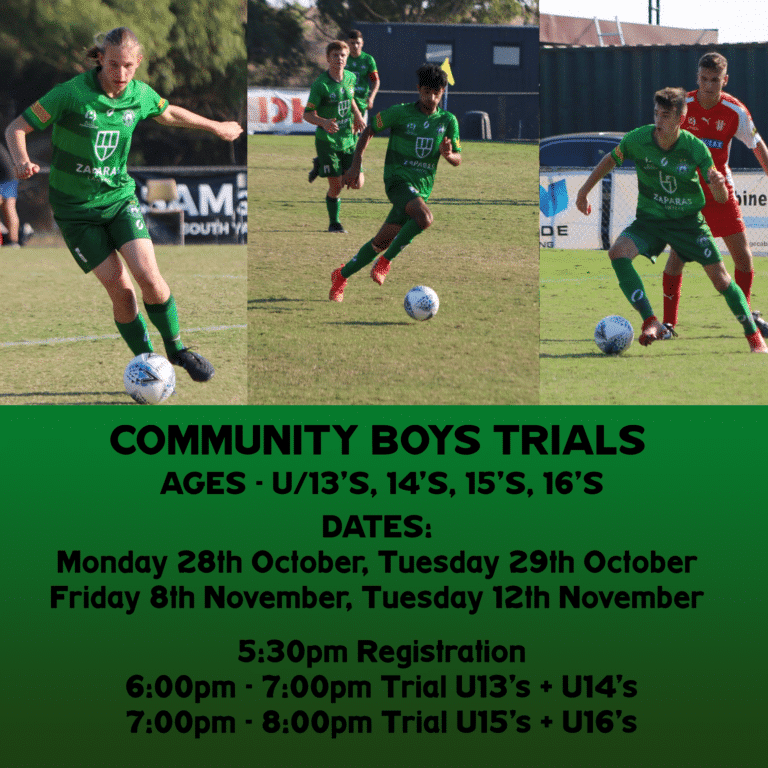 Junior Community Trials