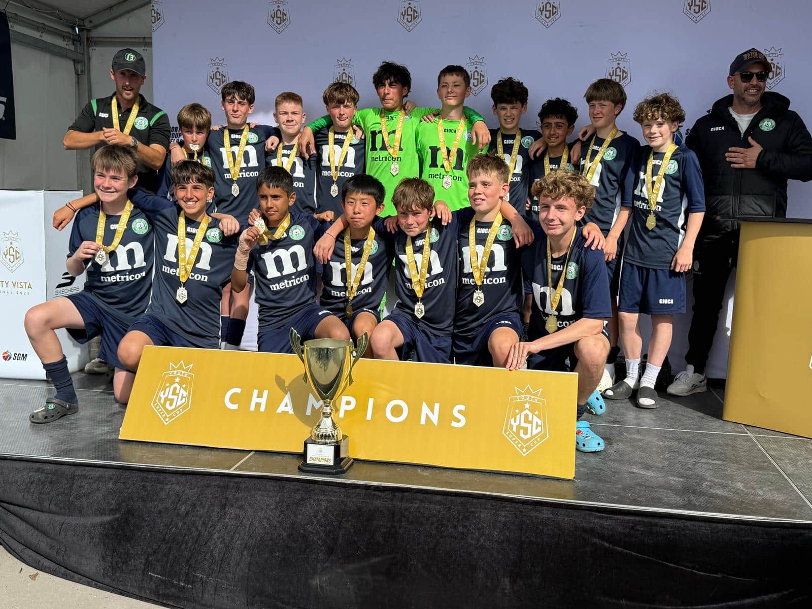 IMG 2025U14s Win SuperCup
