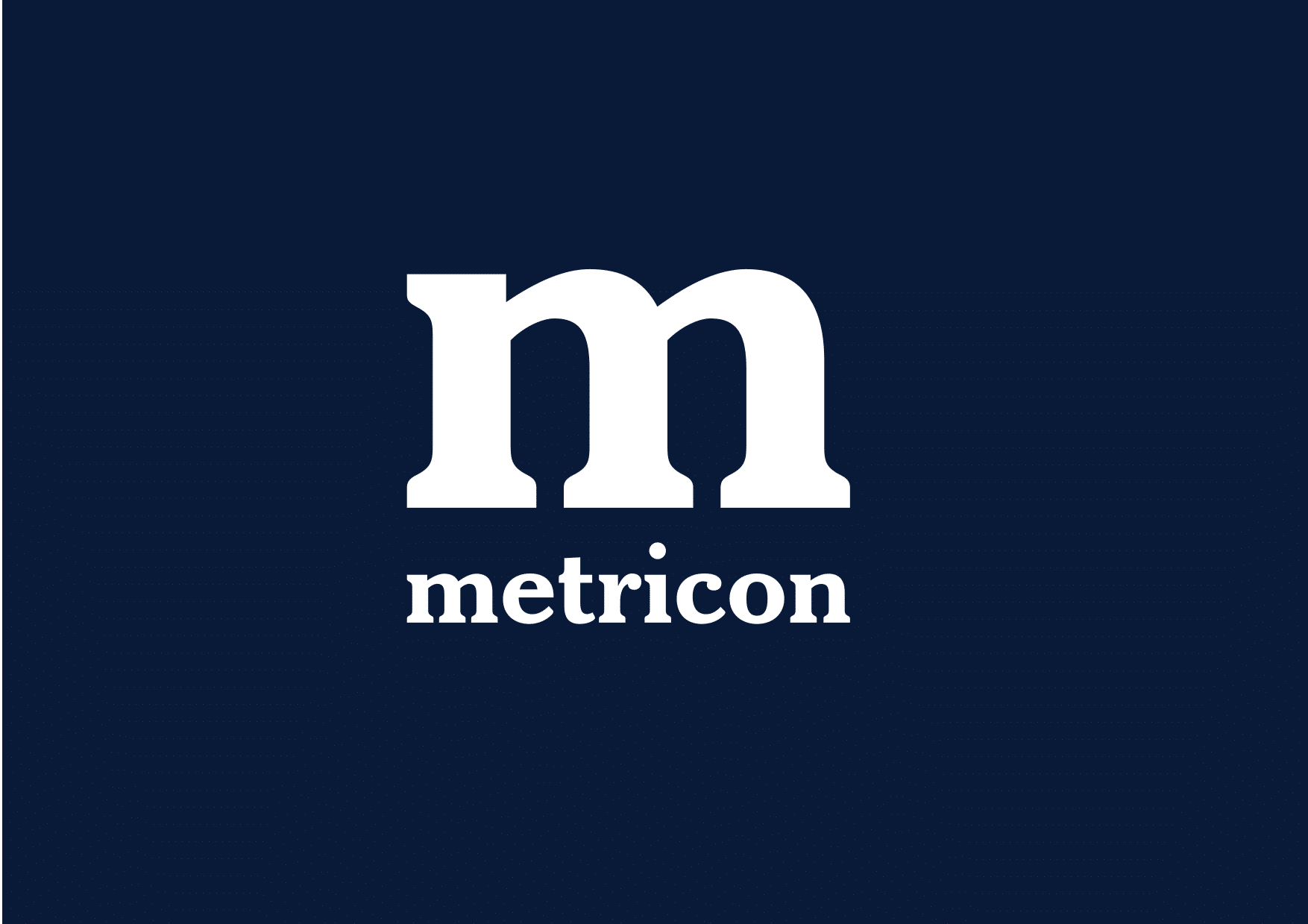 Metricon Primary Logo Stacked REVERSED 1